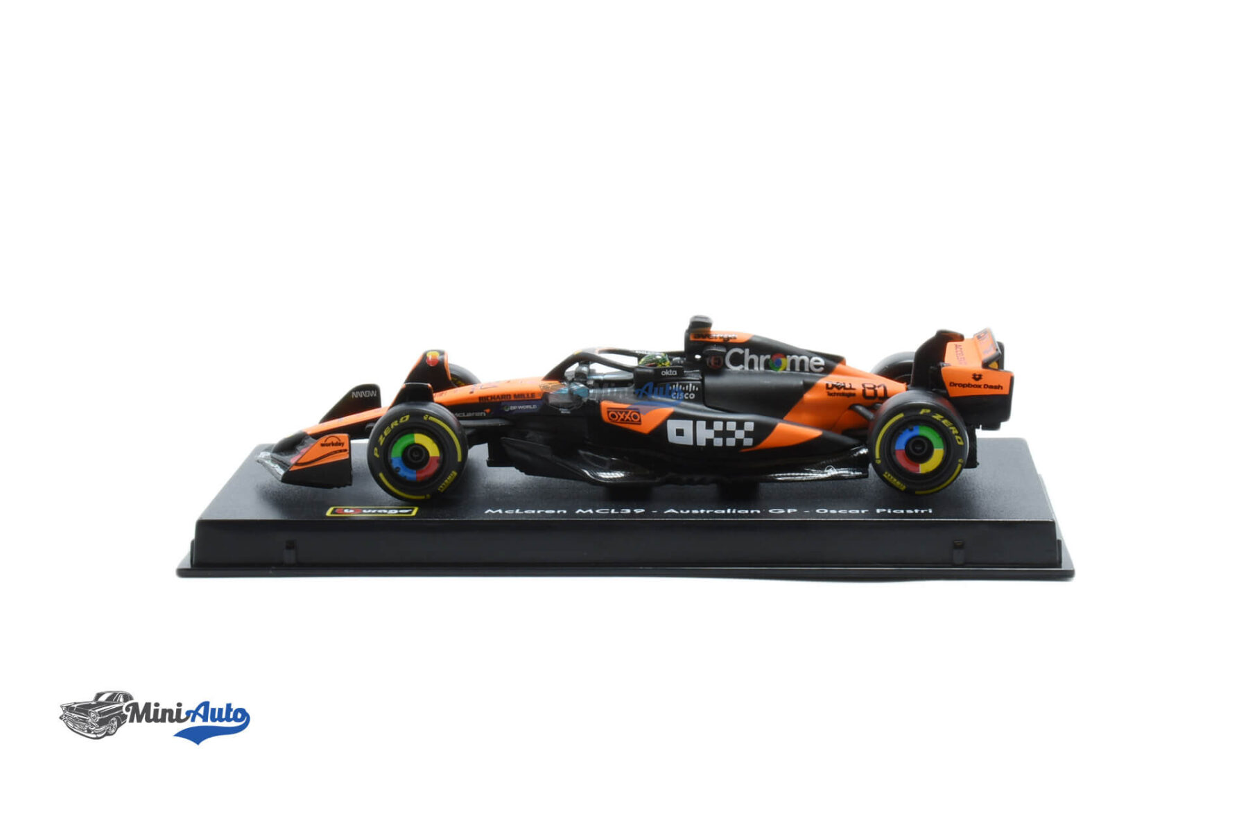McLaren F1 MCL39 N81 Oscar Piastri - 2025 - Black/Orange - Image 3
