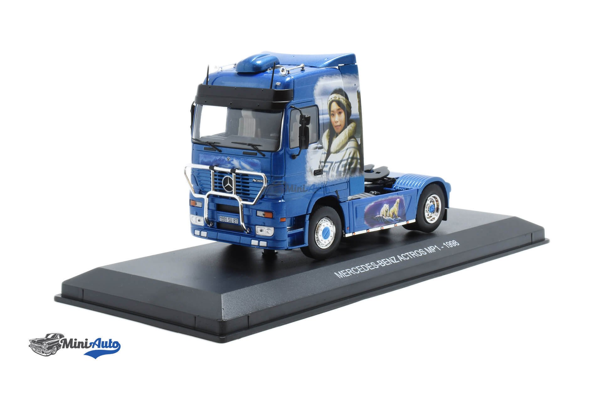 G1470010---Mercedes-Benz-Actros-1851-MP1---1998---Blue_1 Mercedes Benz Actros 1851 MP1 - 1998 - Blue - Image 1