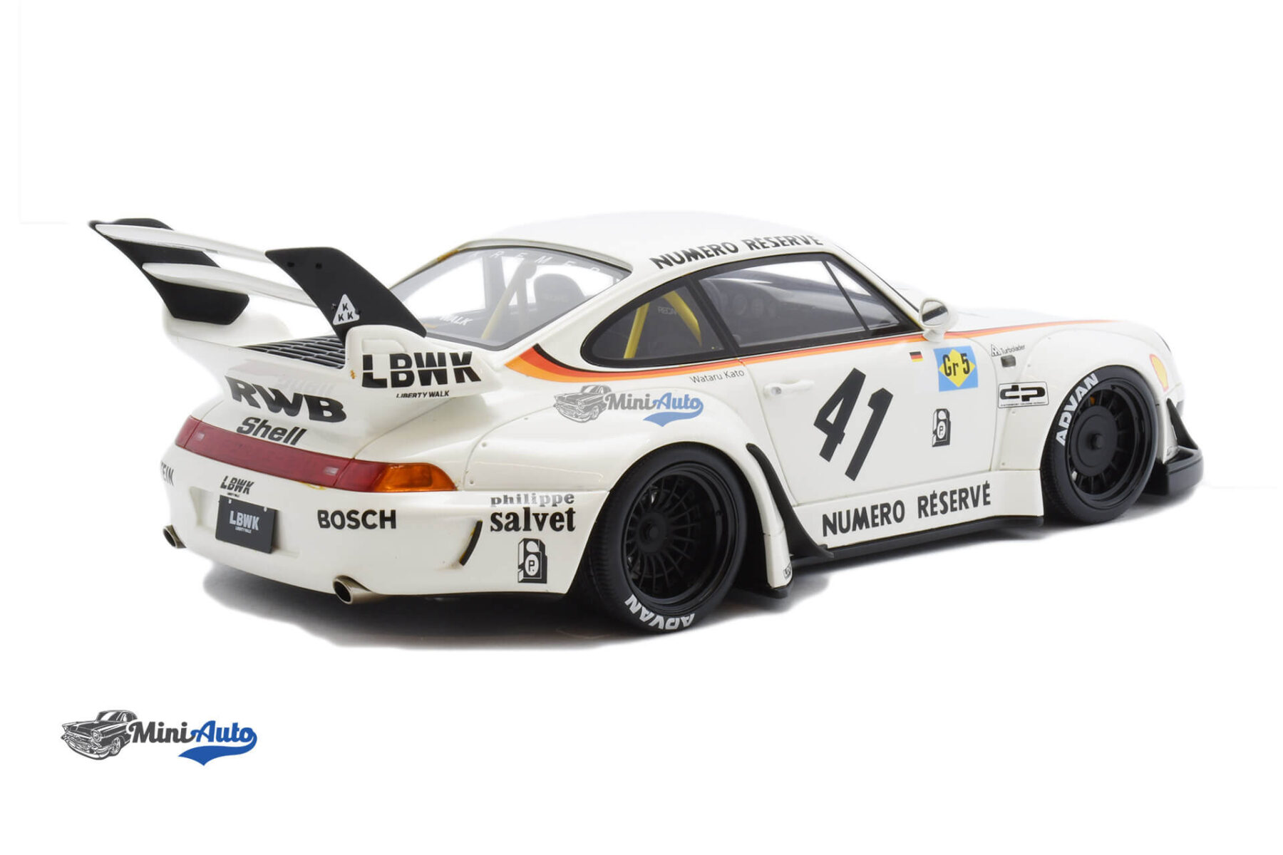 Porsche 911 993 RWB Limited 1100pcs - 1993 - White - Image 2
