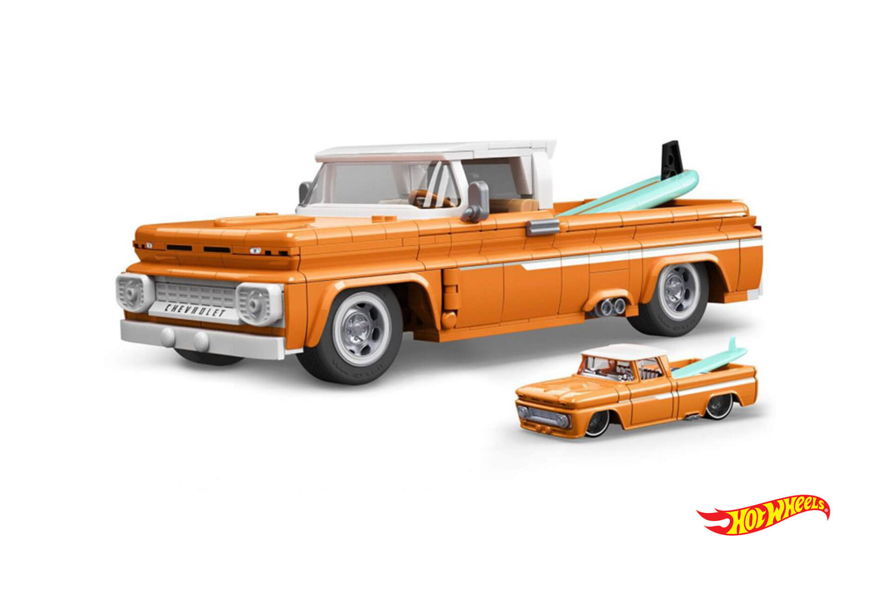 Chevrolet Chevy Pick-Up 858pcs - 1962 - Orange - Image 2