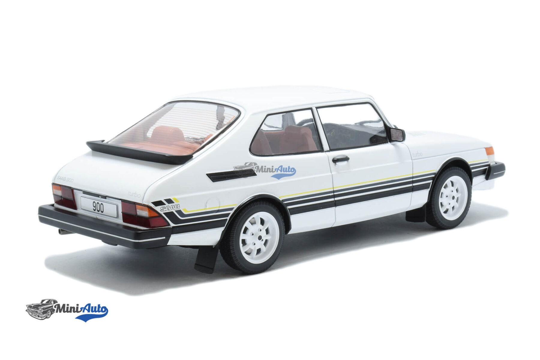 Saab 900 Turbo 1981 - White - Image 2