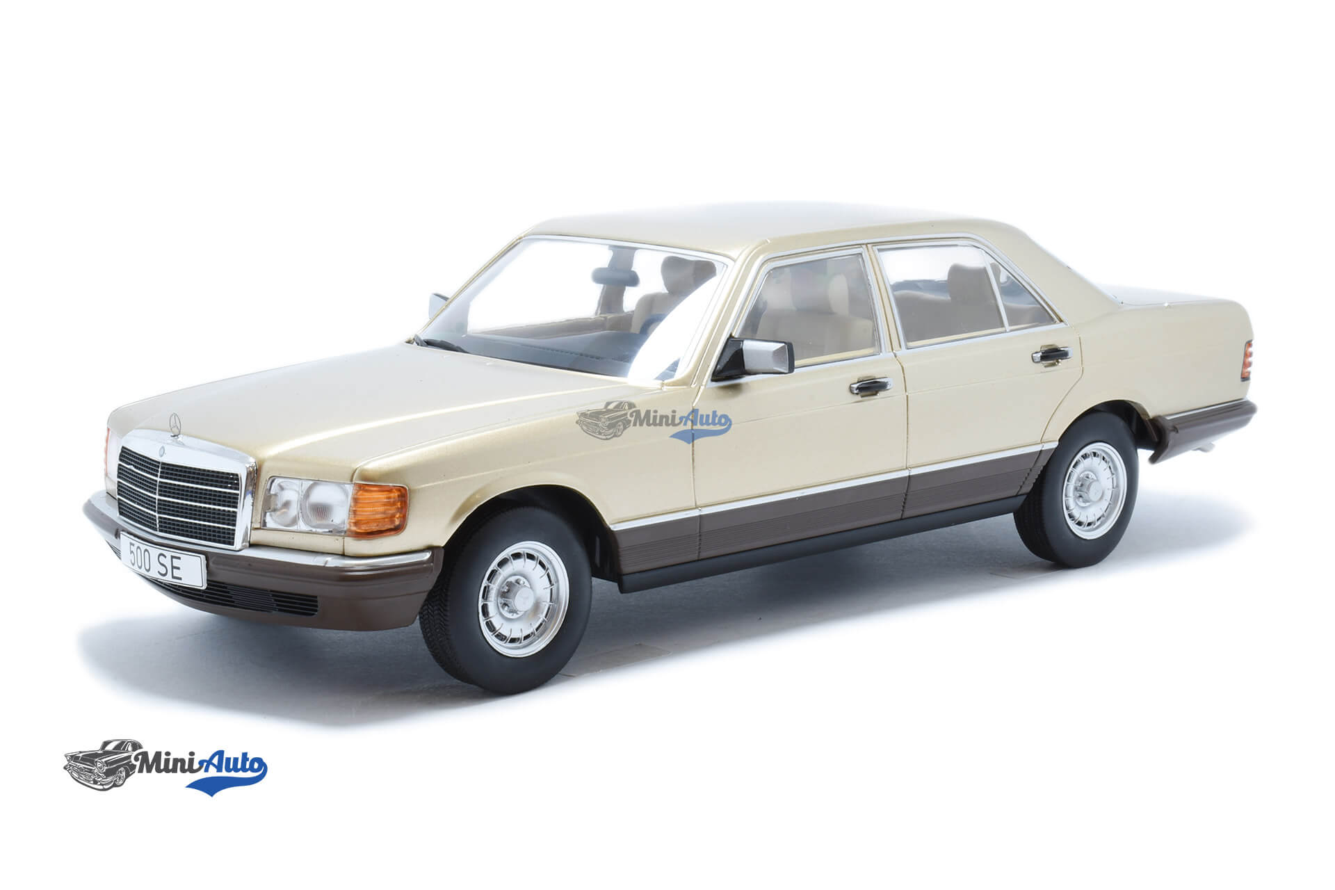 MCG18548---Mercedes-Benz-W126-S-Class---1979---Beige_1 Mercedes Benz W126 S-Class - 1979 - Beige - Image 1