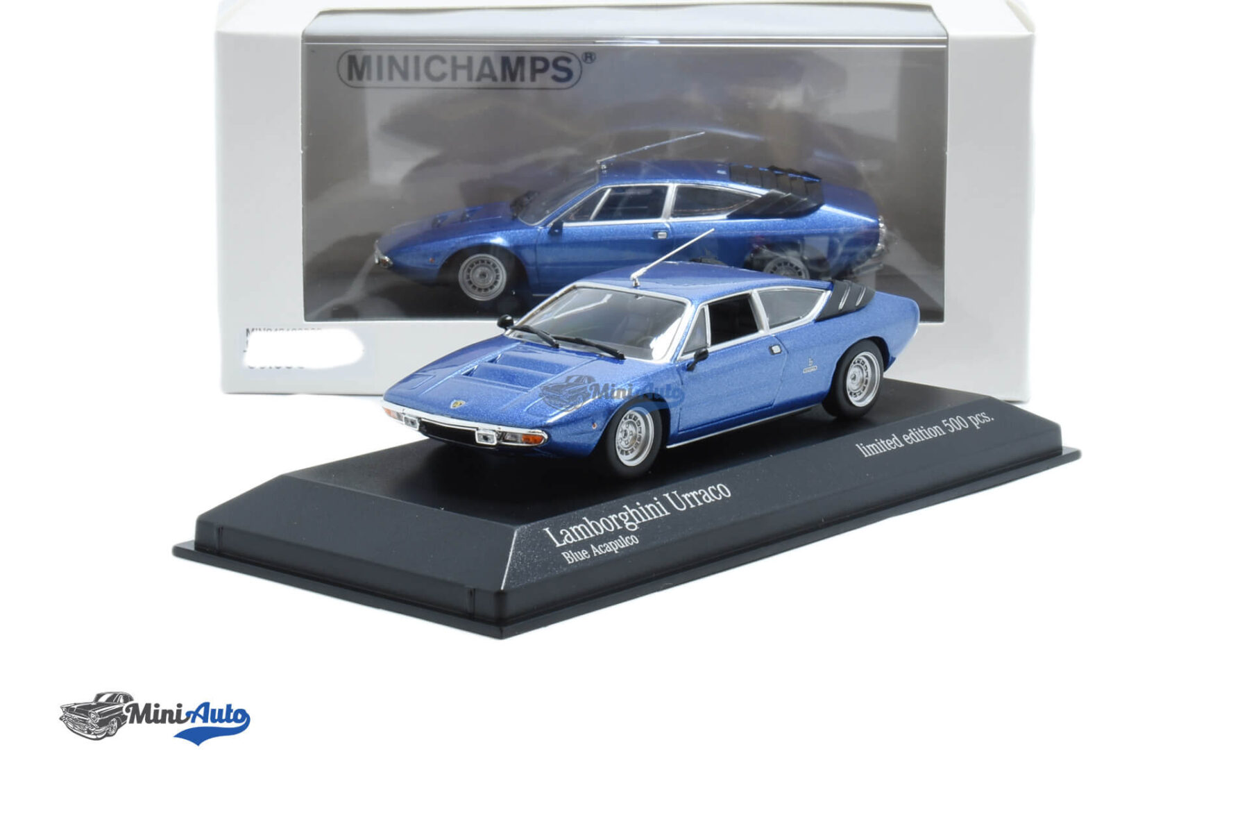Lamborghini Urraco Limited 500pcs - 1974 - Blue - Image 4