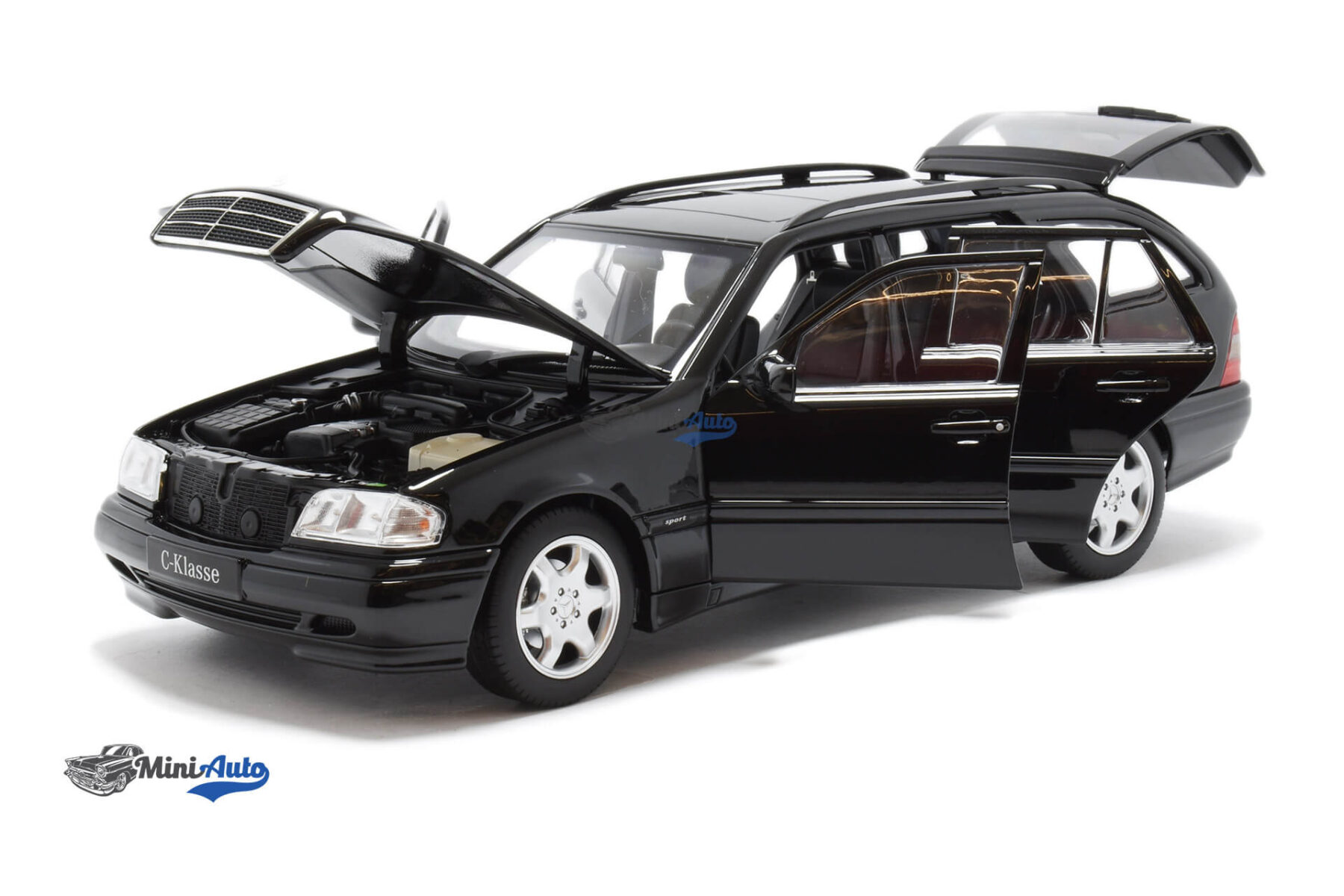 Mercedes Benz C-Class C200 S202 T-Modell SW Limited 1000pcs - 1997 - Black - Image 2