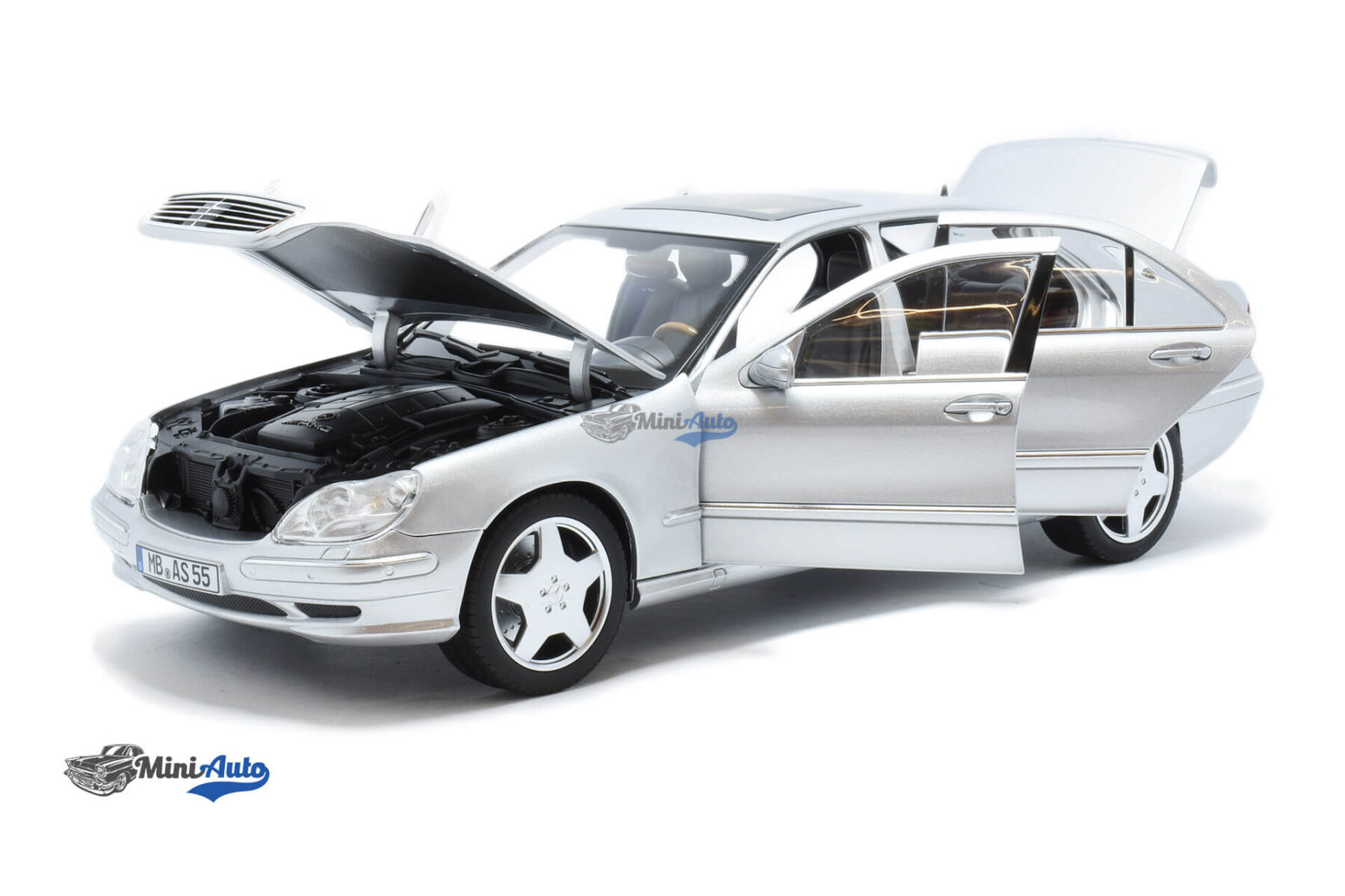 Mercedes Benz S-Class S55 AMG W220 Limited 500pcs - 2000 - Silver - Image 2