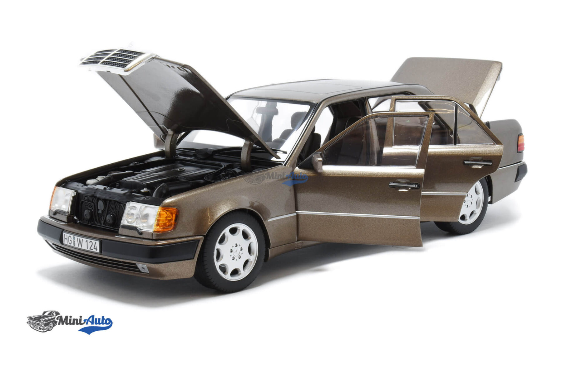 Mercedes Benz W124 500E E-Class - 1990 - Beige - Image 2