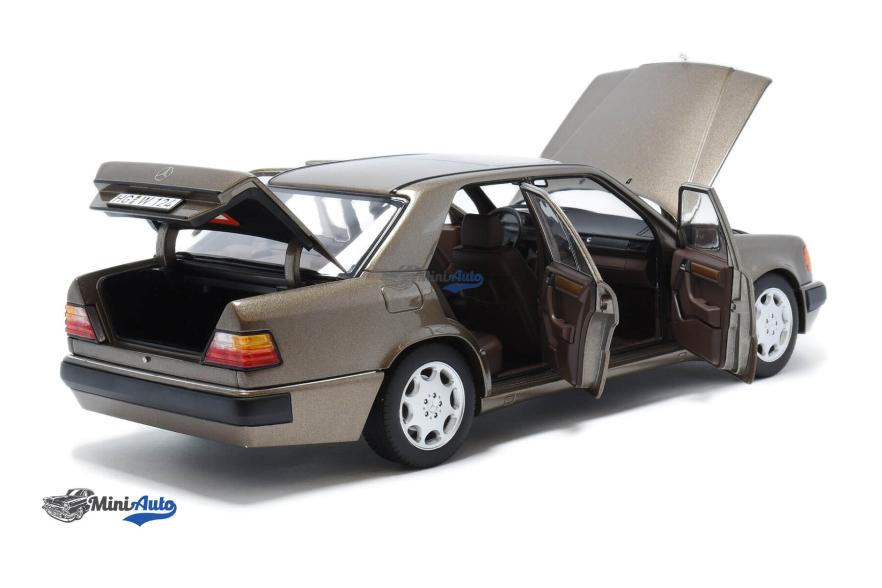 Mercedes Benz W124 500E E-Class - 1990 - Beige - Image 4