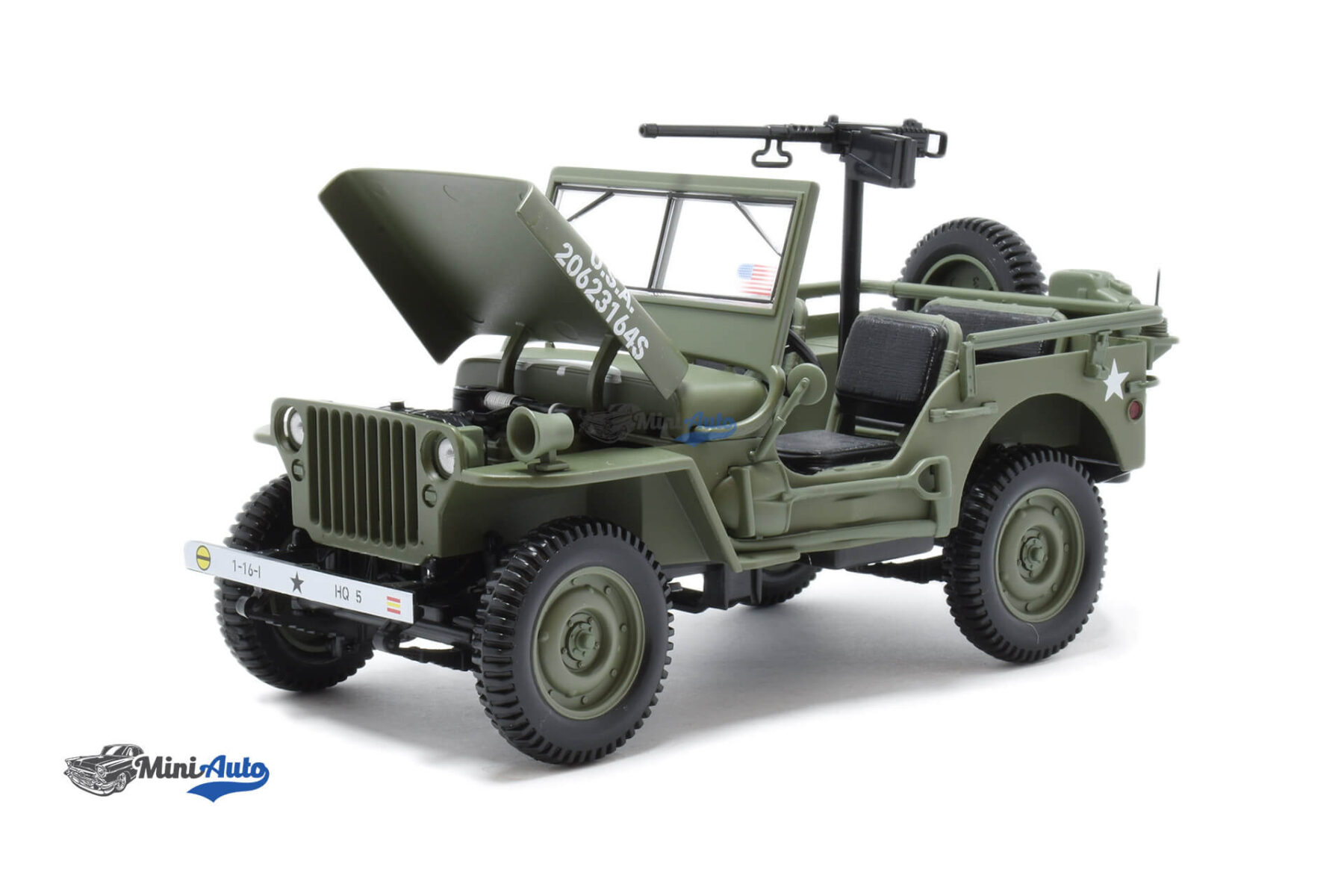 Jeep Willys Cabriolet - 1944 - Green - Image 2
