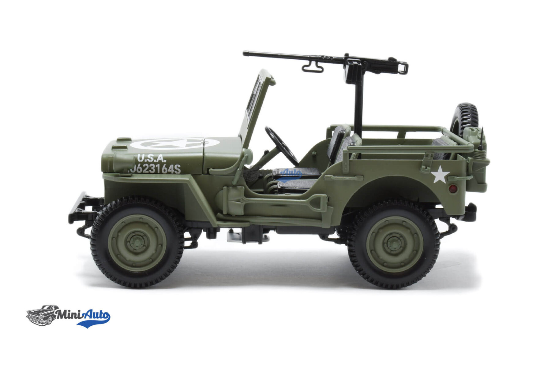 Jeep Willys Cabriolet - 1944 - Green - Image 5