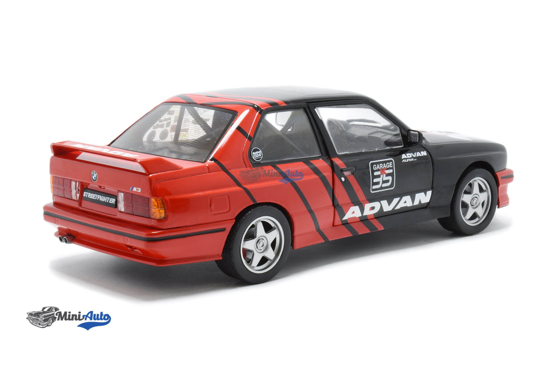 BMW M3 E30 Advan Rally Drift Team - 1990 - Black/Red - Image 3