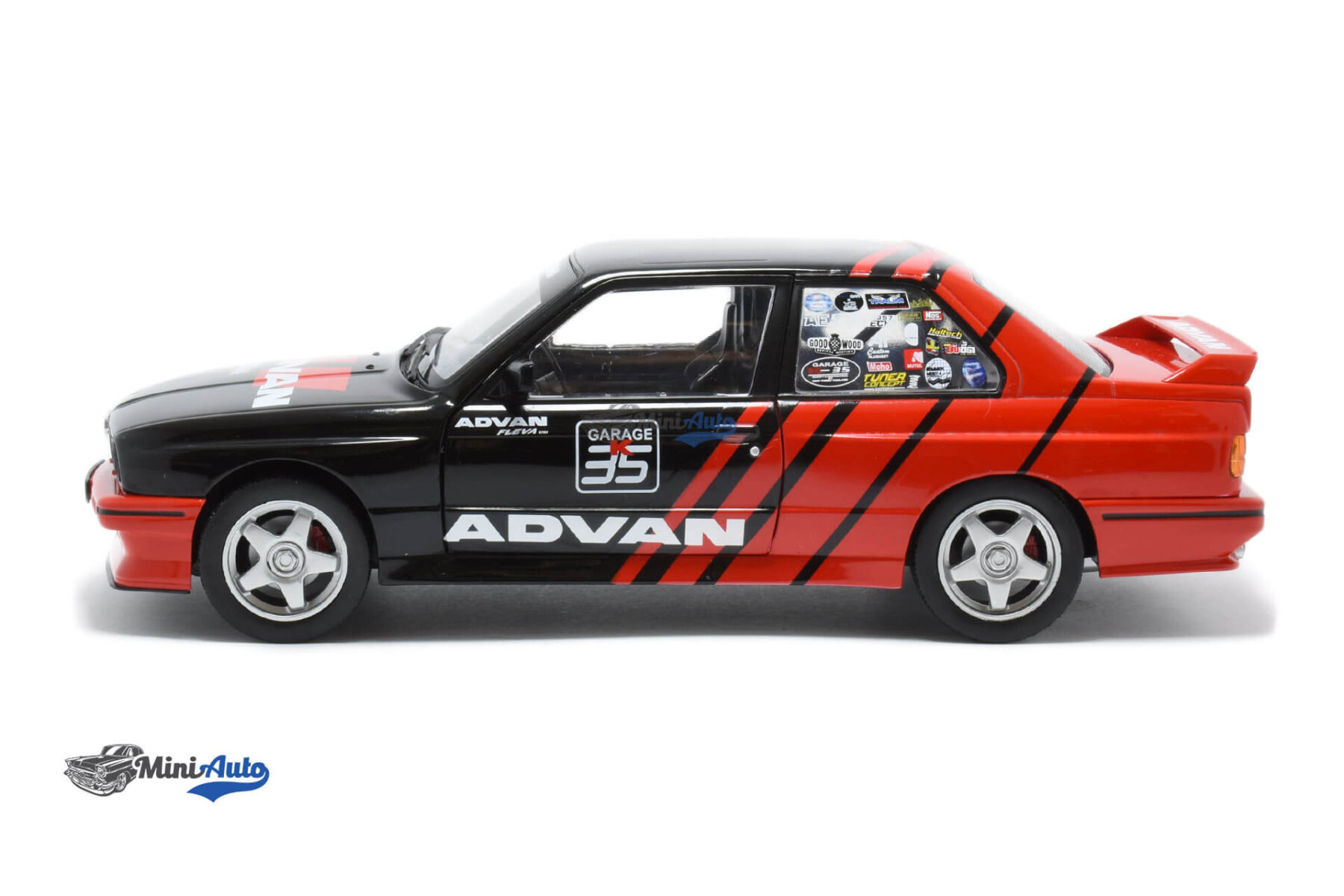 BMW M3 E30 Advan Rally Drift Team - 1990 - Black/Red - Image 5
