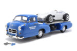 Mercedes Benz Racing Transporter With Mercedes Benz W196 - 1955 - Blue/Silver