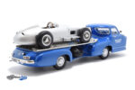 Mercedes Benz Racing Transporter With Mercedes Benz W196 - 1955 - Blue/Silver - Image 2