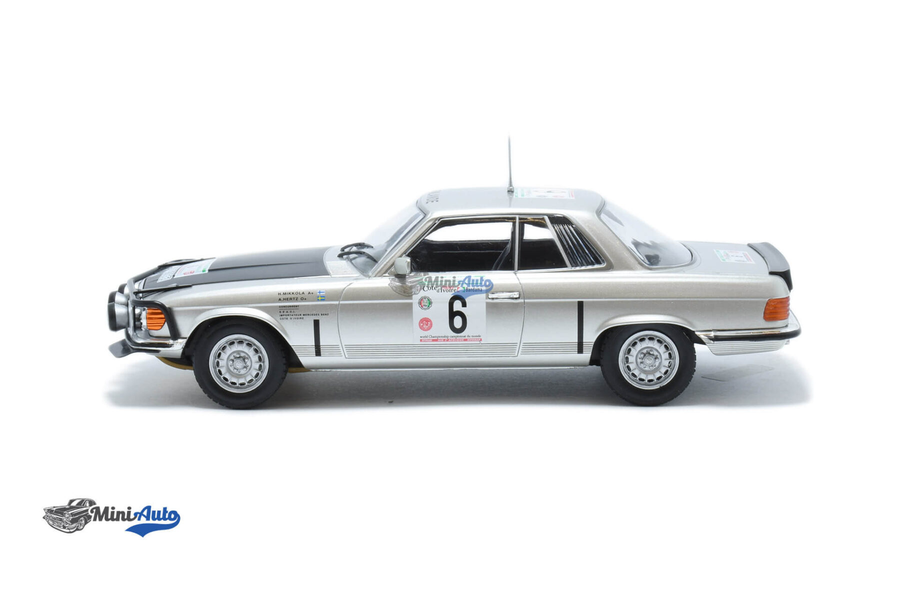 Mercedes-Benz 450 SLC N6 Winner Rally Monte Carlo Mikkola - 1979 - Grey - Image 3