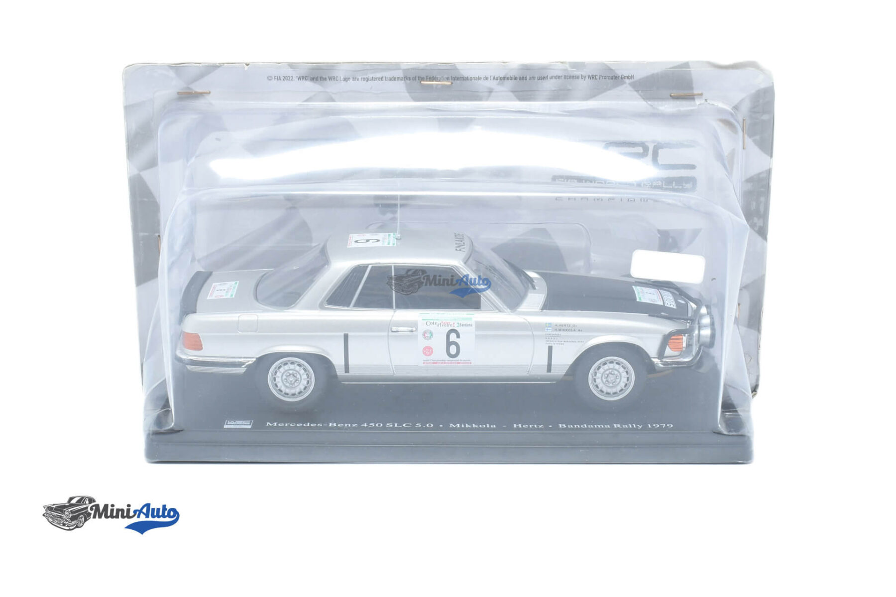 Mercedes-Benz 450 SLC N6 Winner Rally Monte Carlo Mikkola - 1979 - Grey - Image 4