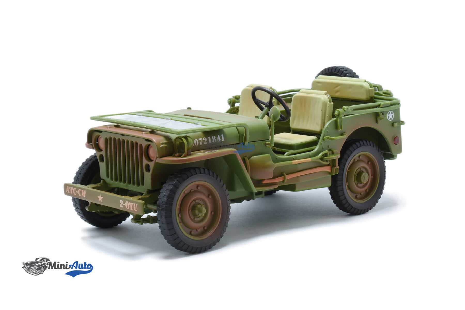 Jeep Willys US Army Dirty version - 1944 - Green - Image 3