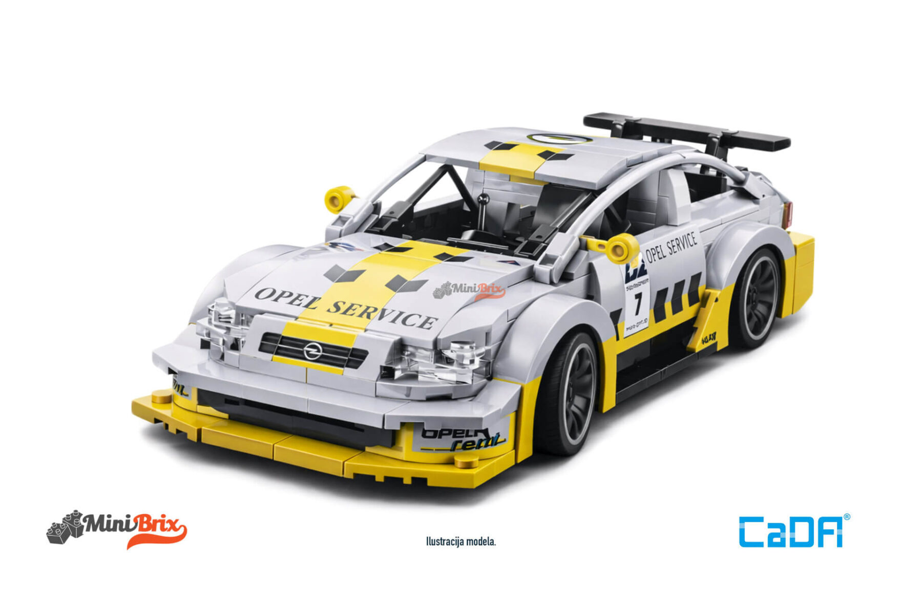 Opel RC Astra V8 Coupe N 7 - 2019 - Silver - Image 2