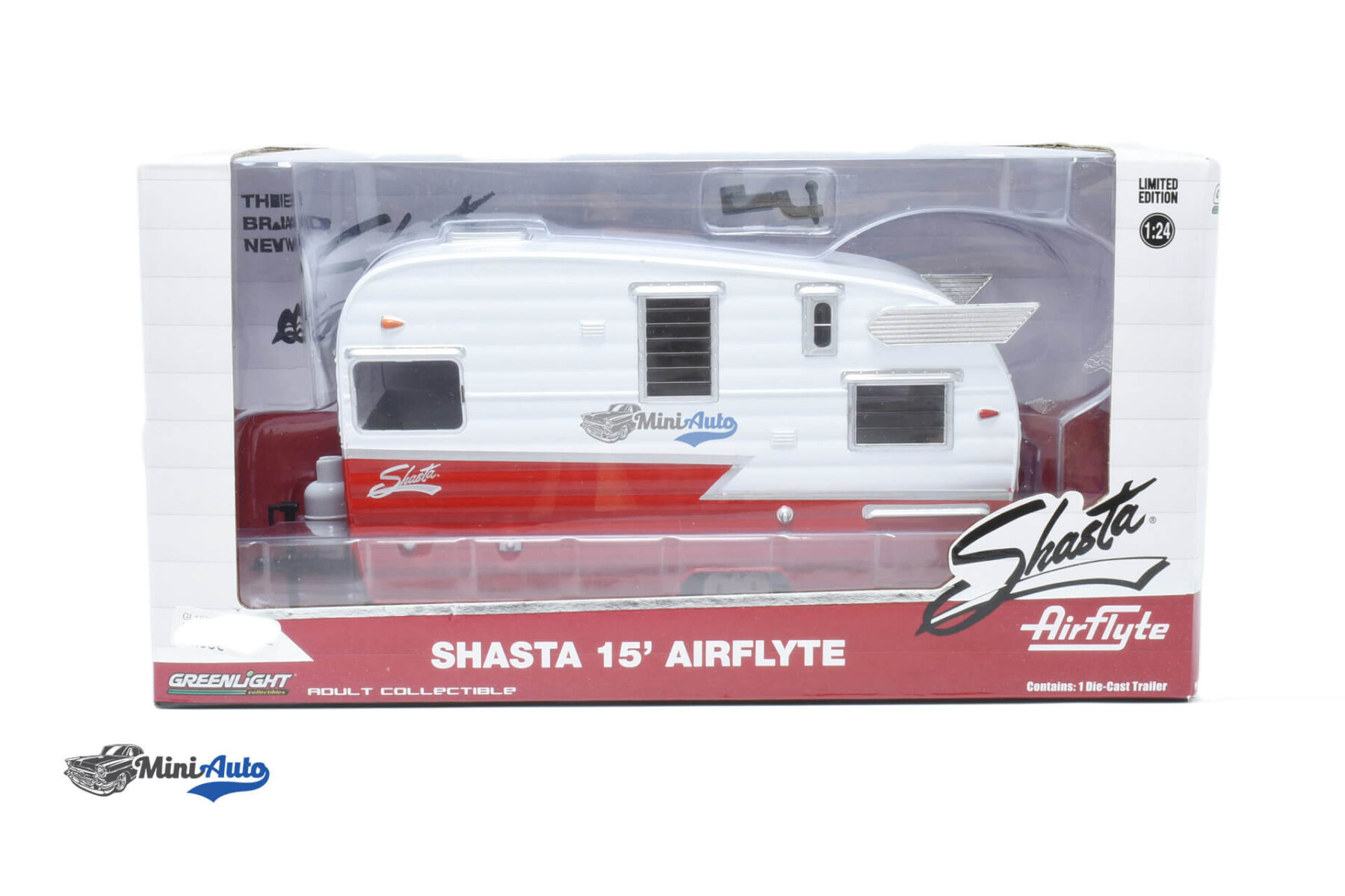 Shasta Airflyte - 1961 - White/Red - Image 5