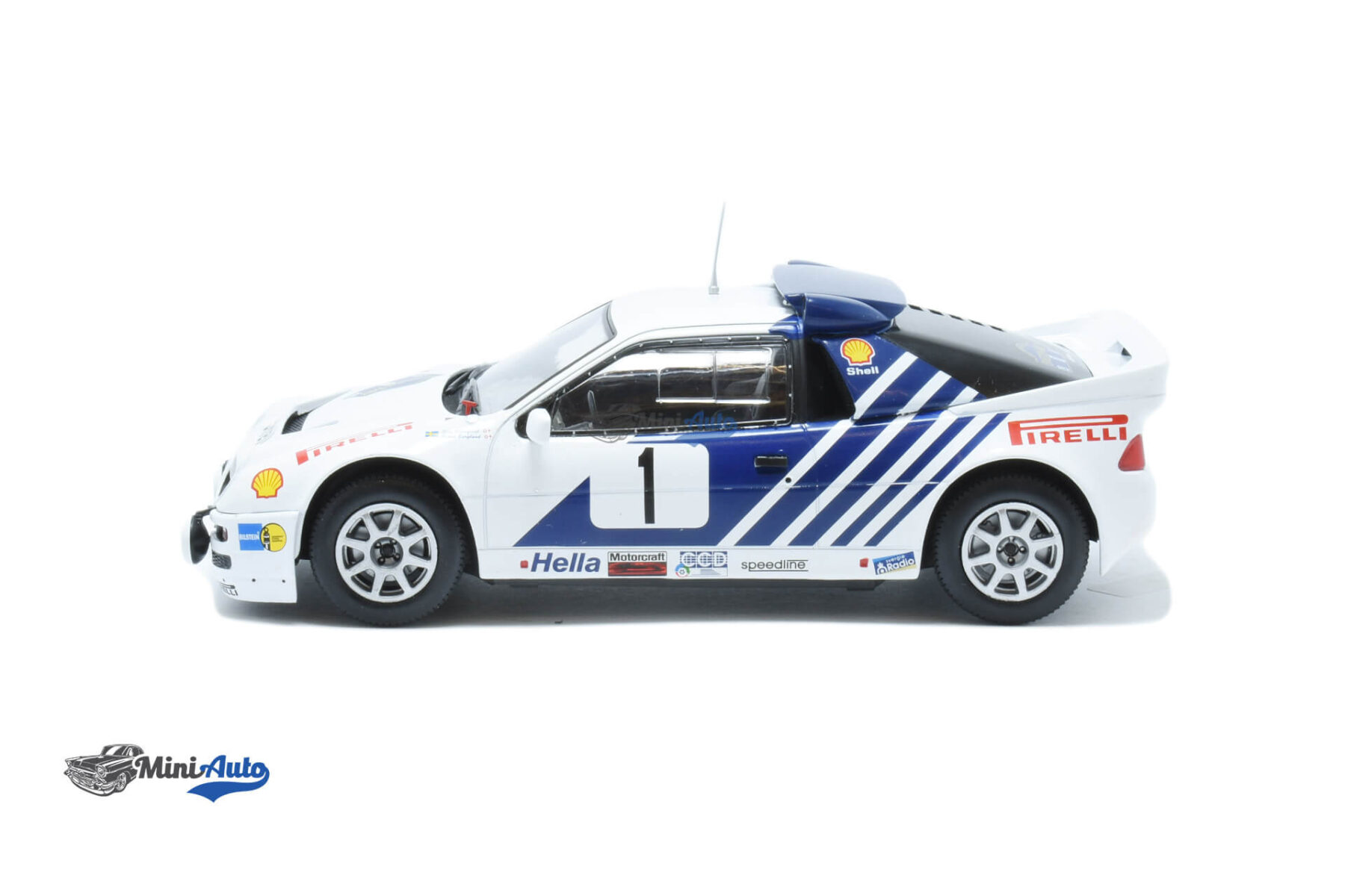 Ford RS200 N1 Berglund - 1986 - White/Blue - Image 3