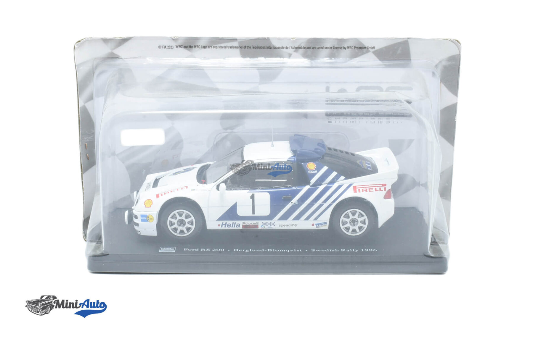 Ford RS200 N1 Berglund - 1986 - White/Blue - Image 4