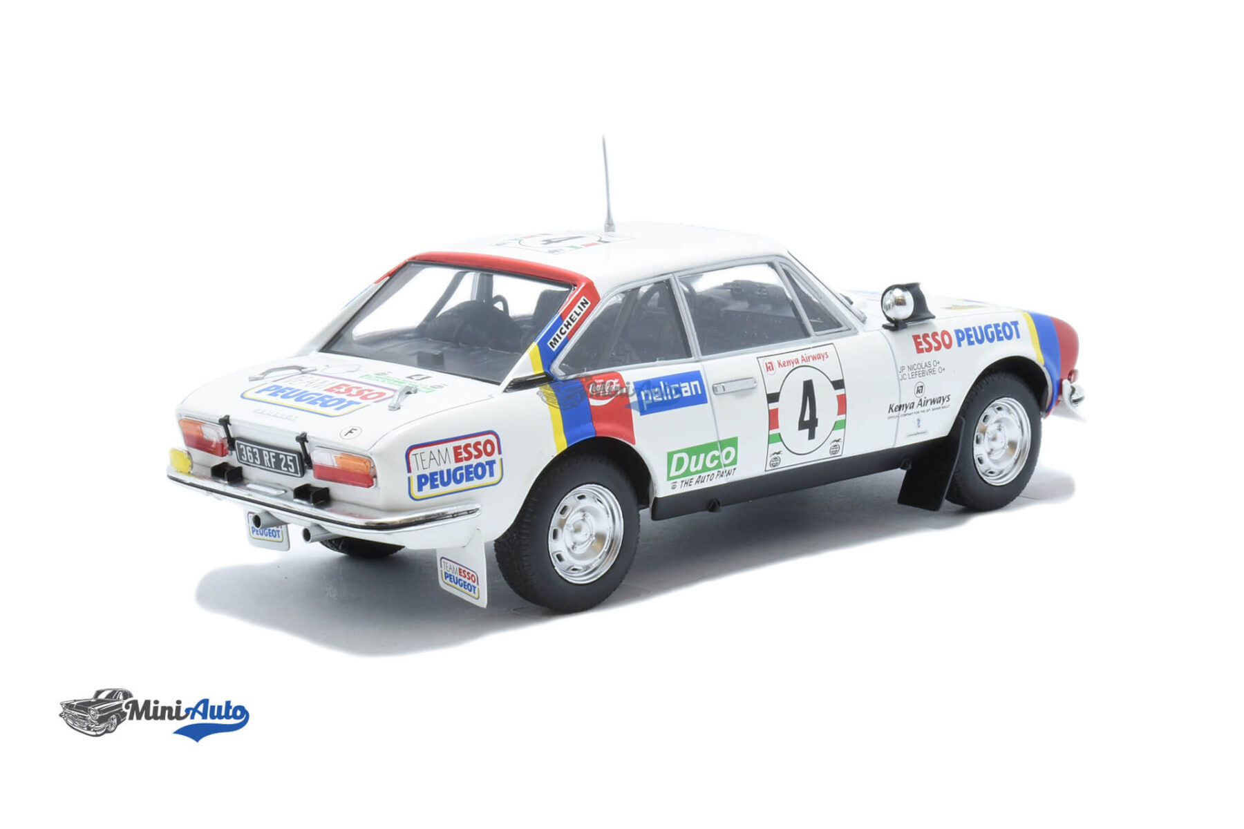 Peugeot 504 Team ESSO N4 Nicolas - 1978 - White - Image 2