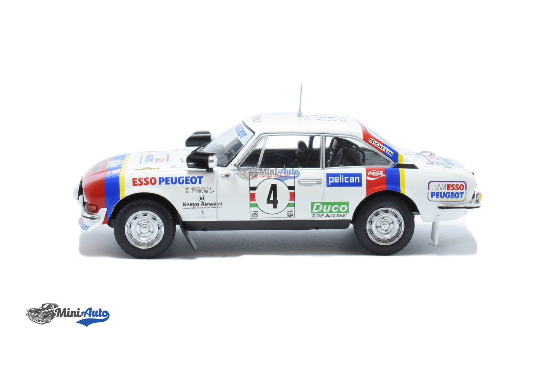 Peugeot 504 Team ESSO N4 Nicolas - 1978 - White - Image 3