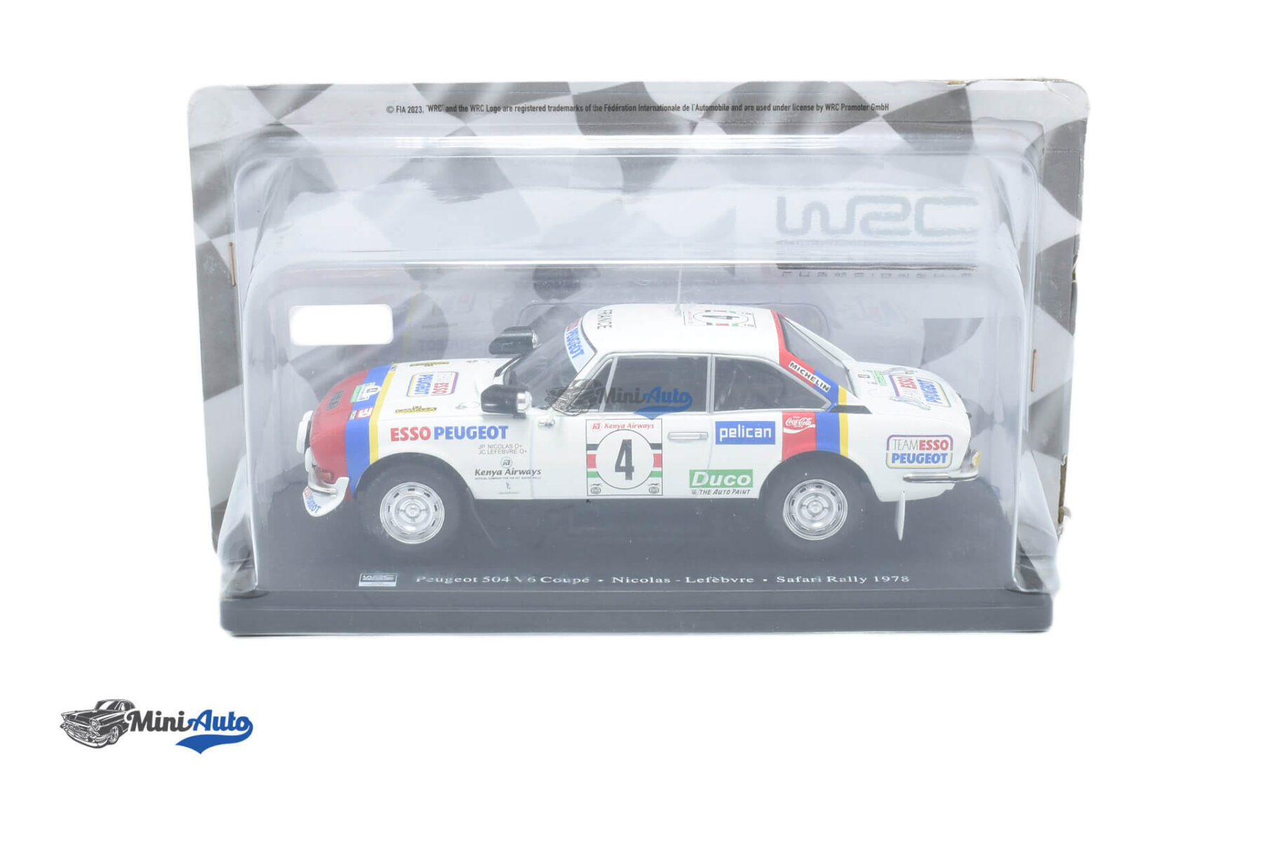Peugeot 504 Team ESSO N4 Nicolas - 1978 - White - Image 4