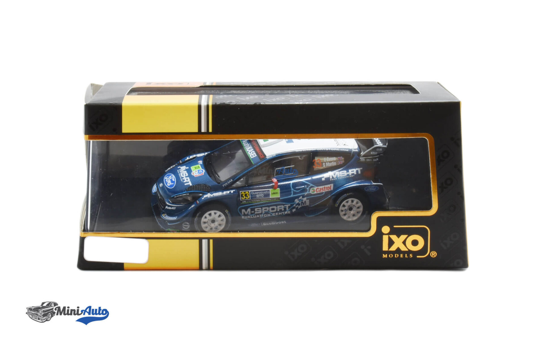 Ford Fiesta RS WRC N33 Evans  - 2019 - Blue - Image 4