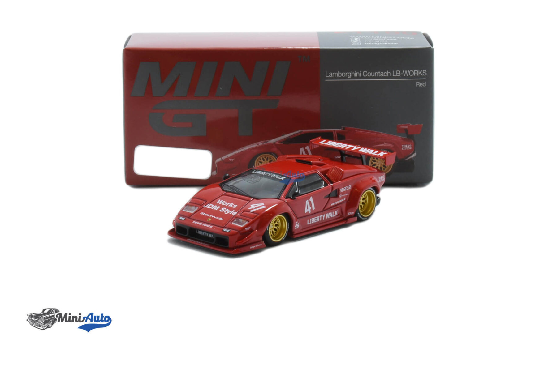 Lamborghini Countach LB Works N41 - 2025 - Red - Image 4