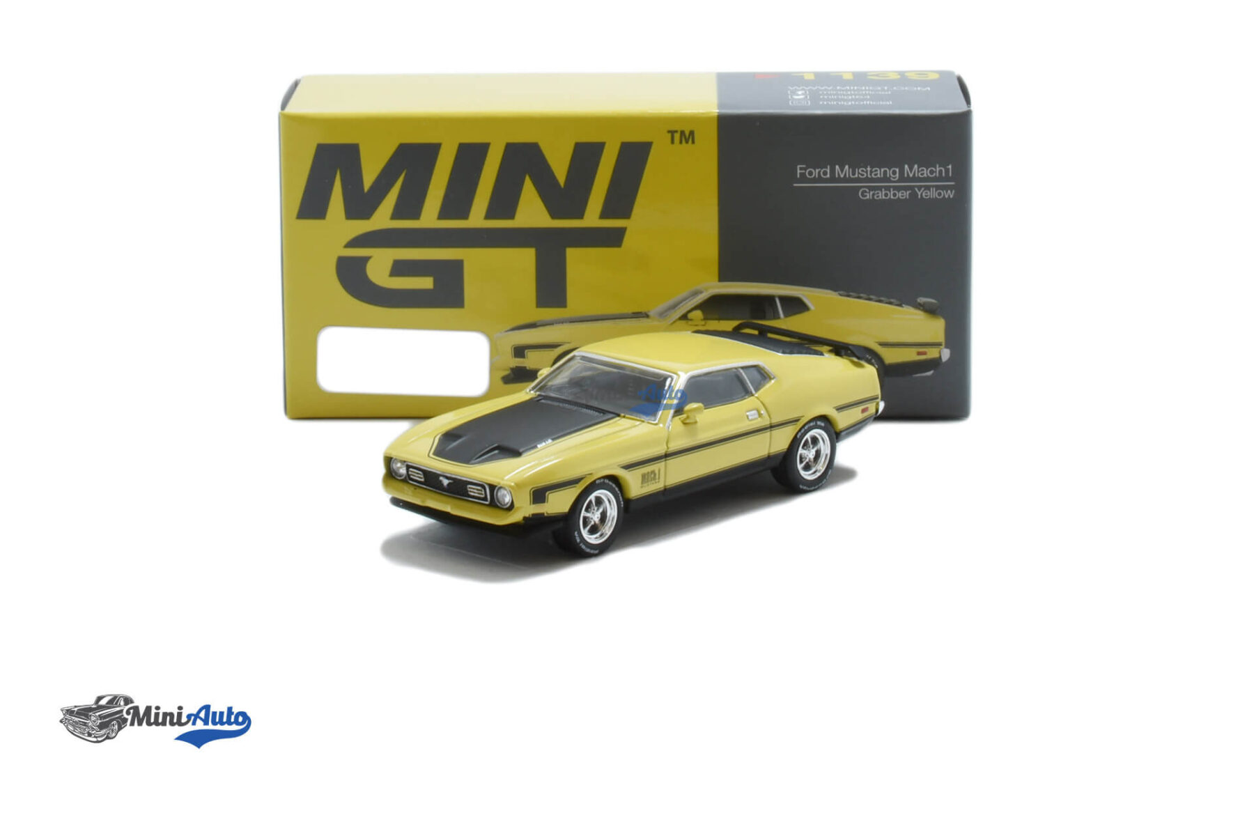 Ford Mustang Mach-1 - 1971 - Yellow - Image 4