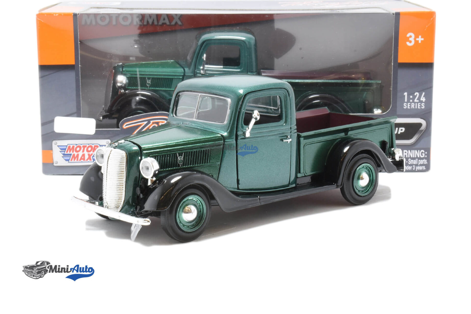 Ford Pick Up - 1937 - Green - Image 6