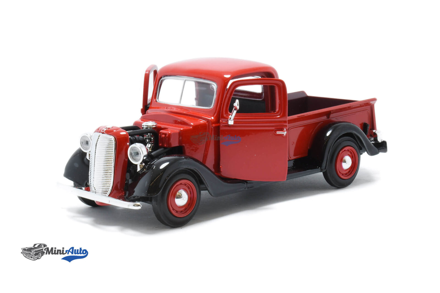 Ford Pick Up - 1937 - Red - Image 2