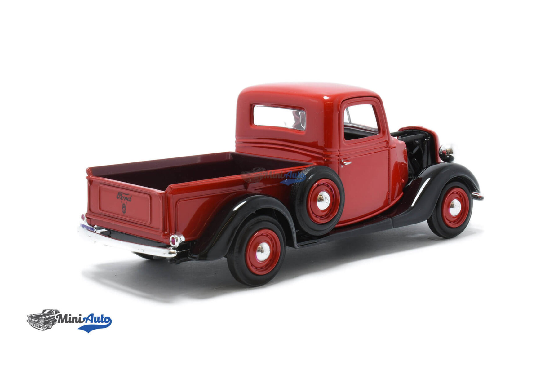 Ford Pick Up - 1937 - Red - Image 4