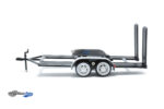 Trailer for 1:24 models with winder arm - Black/Silver - Image 3