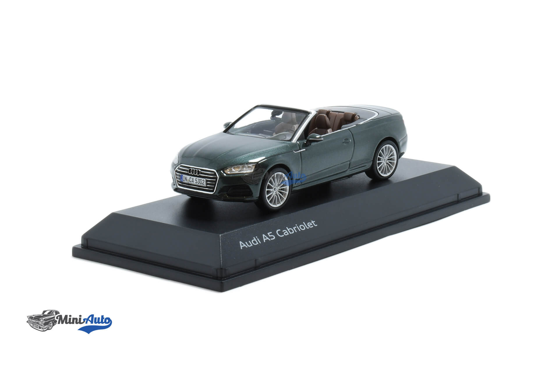 5011705333---Audi-A5-Cabriolet---2017---Green_1 Audi A5 Cabriolet - 2017 - Green - Image 1