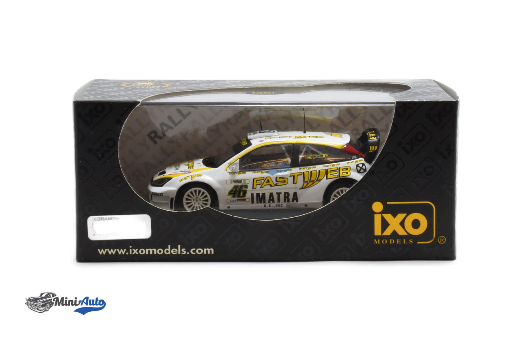 Ford Focus WRC N46 Valentino Rossi Winner Monza - 2006 - White/Yellow - Image 4