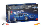 Audi - Set 2x A4 Rs2 Avant Sw Station Wagon 1994 - 253 Pezzi - 253 Pcs + A4 RS2 1/64 Scale - Blue