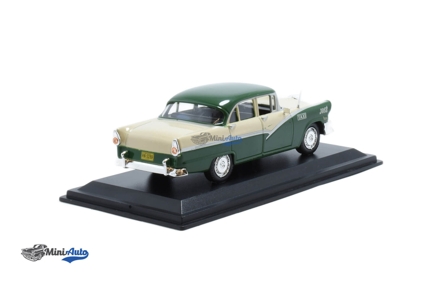 Ford Fairlane Havana Taxi - 1955 - White/Green - Image 2