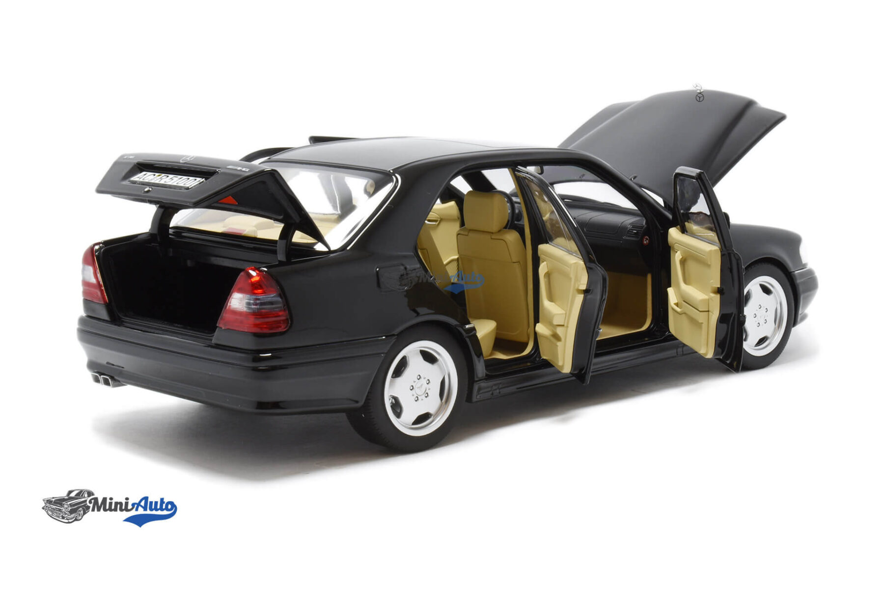 Mercedes Benz C36 AMG C-Class W202 - 1993 - Black - Image 4