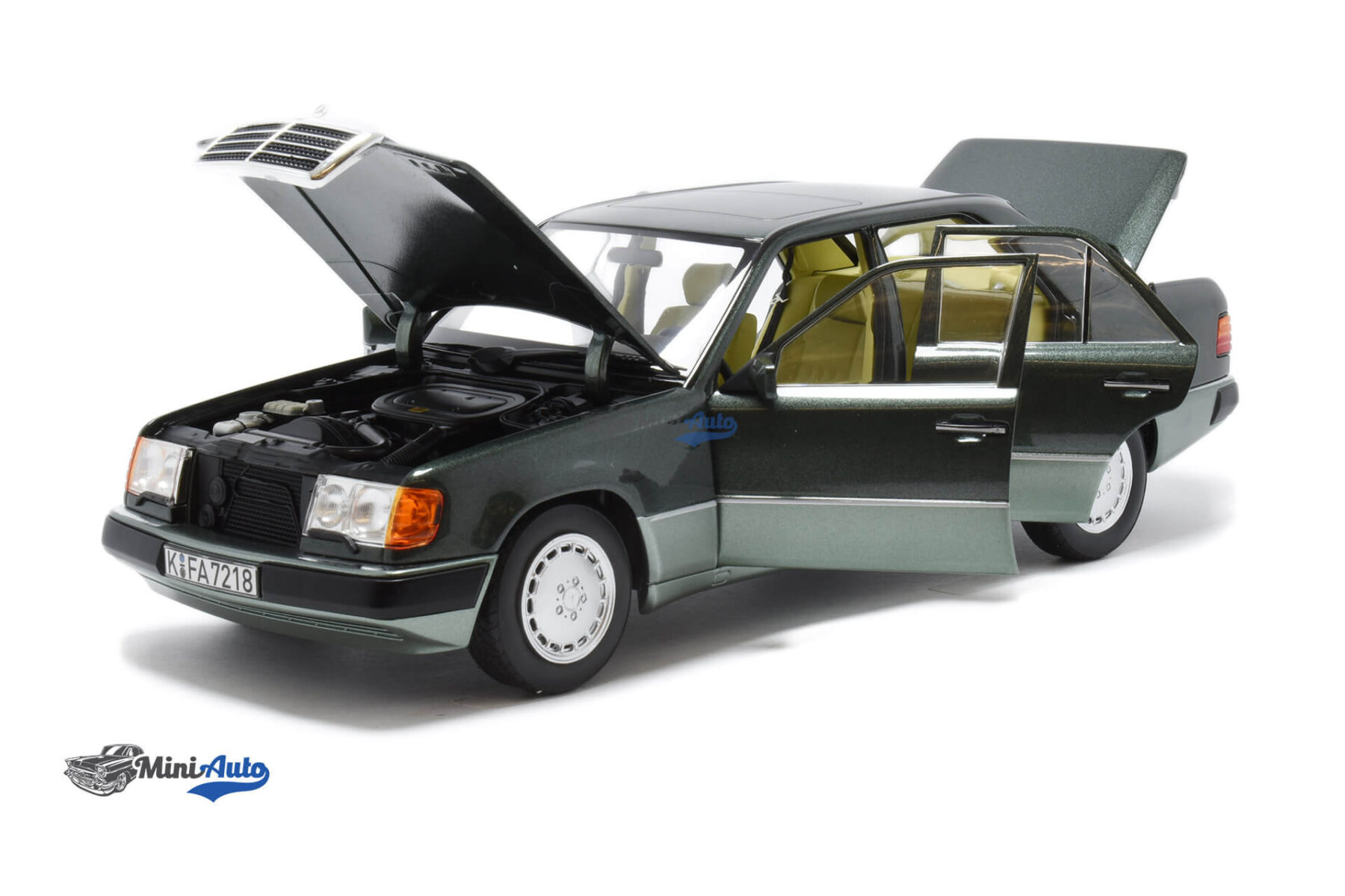 Mercedes Benz 230E W124 E-Class - 1990 - Green - Image 2