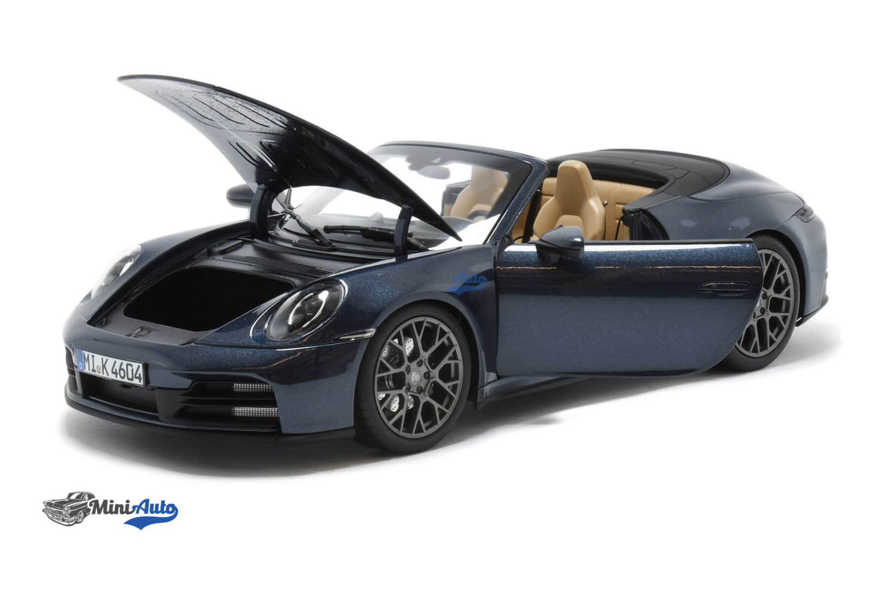 Porsche 911 992.2 Carrera Cabriolet - 2024 - Dark Blue - Image 2