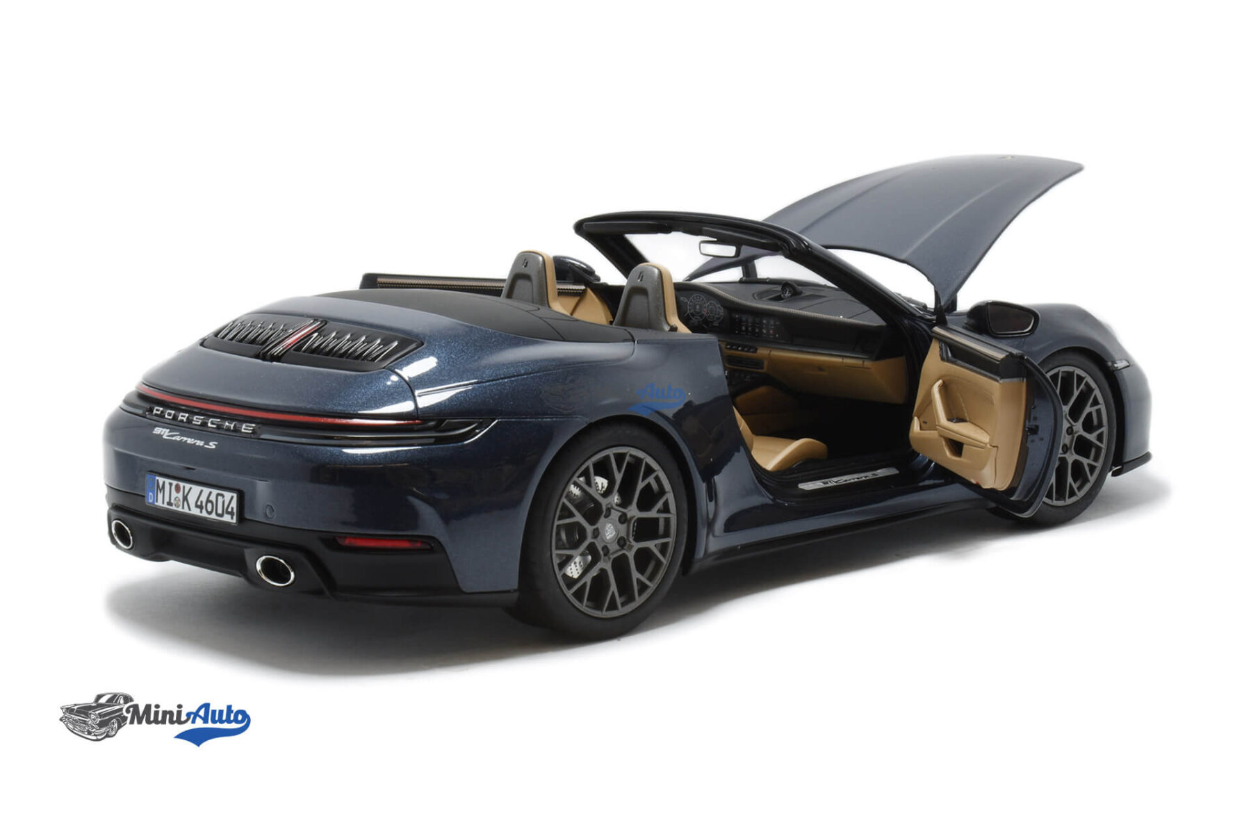 Porsche 911 992.2 Carrera Cabriolet - 2024 - Dark Blue - Image 4
