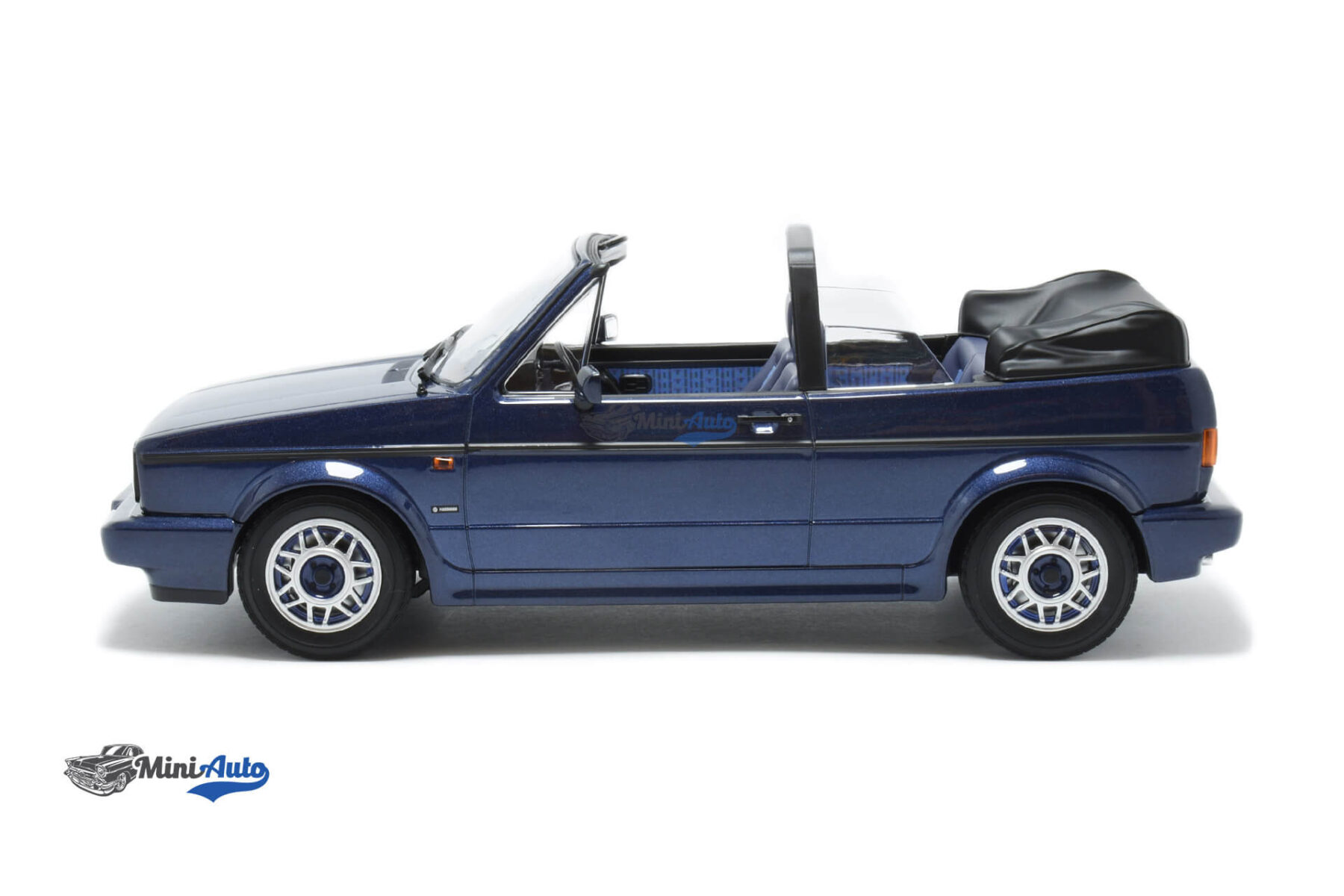 Volkswagen Golf MKI Cabriolet - 1992 - Blue - Image 3