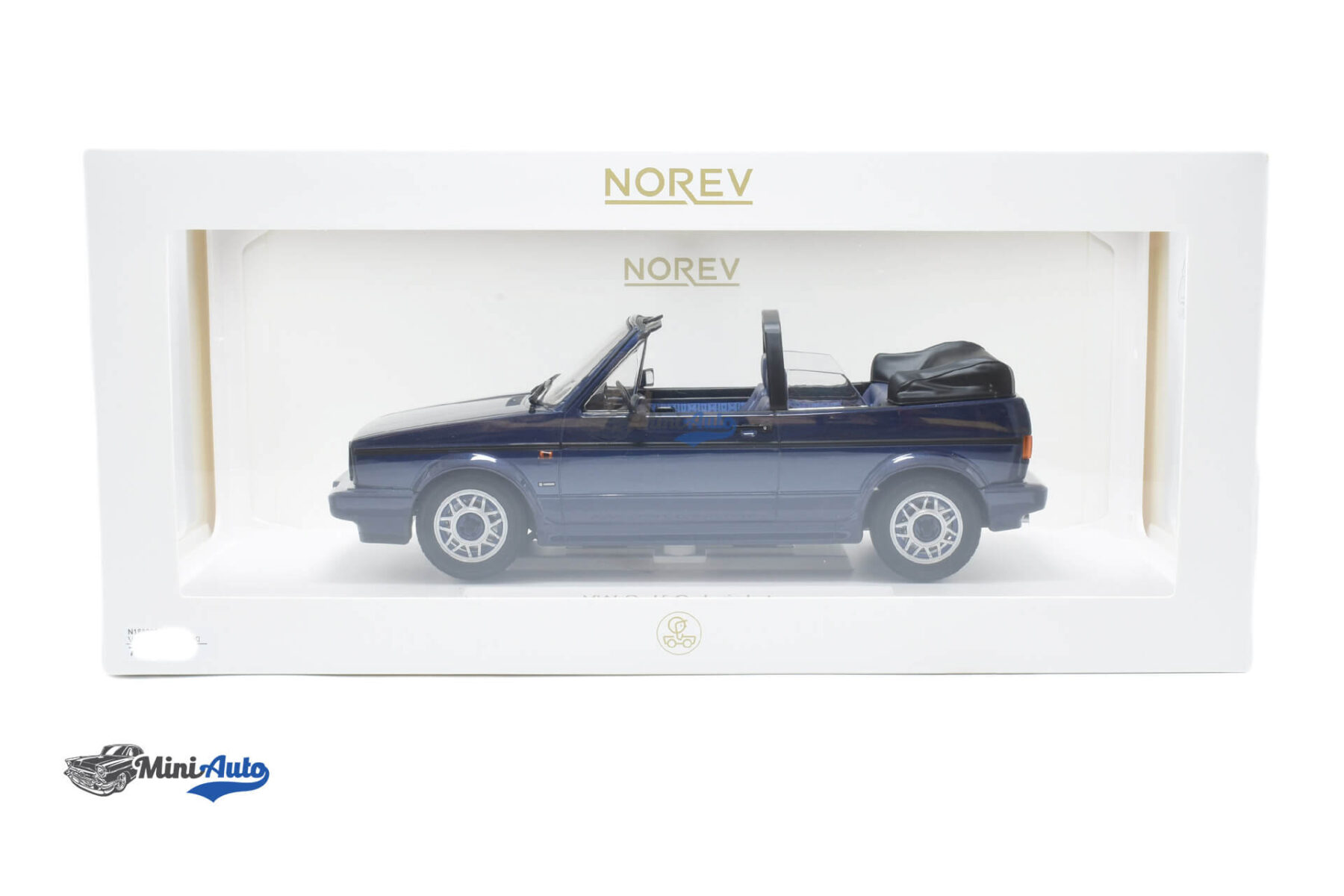 Volkswagen Golf MKI Cabriolet - 1992 - Blue - Image 4