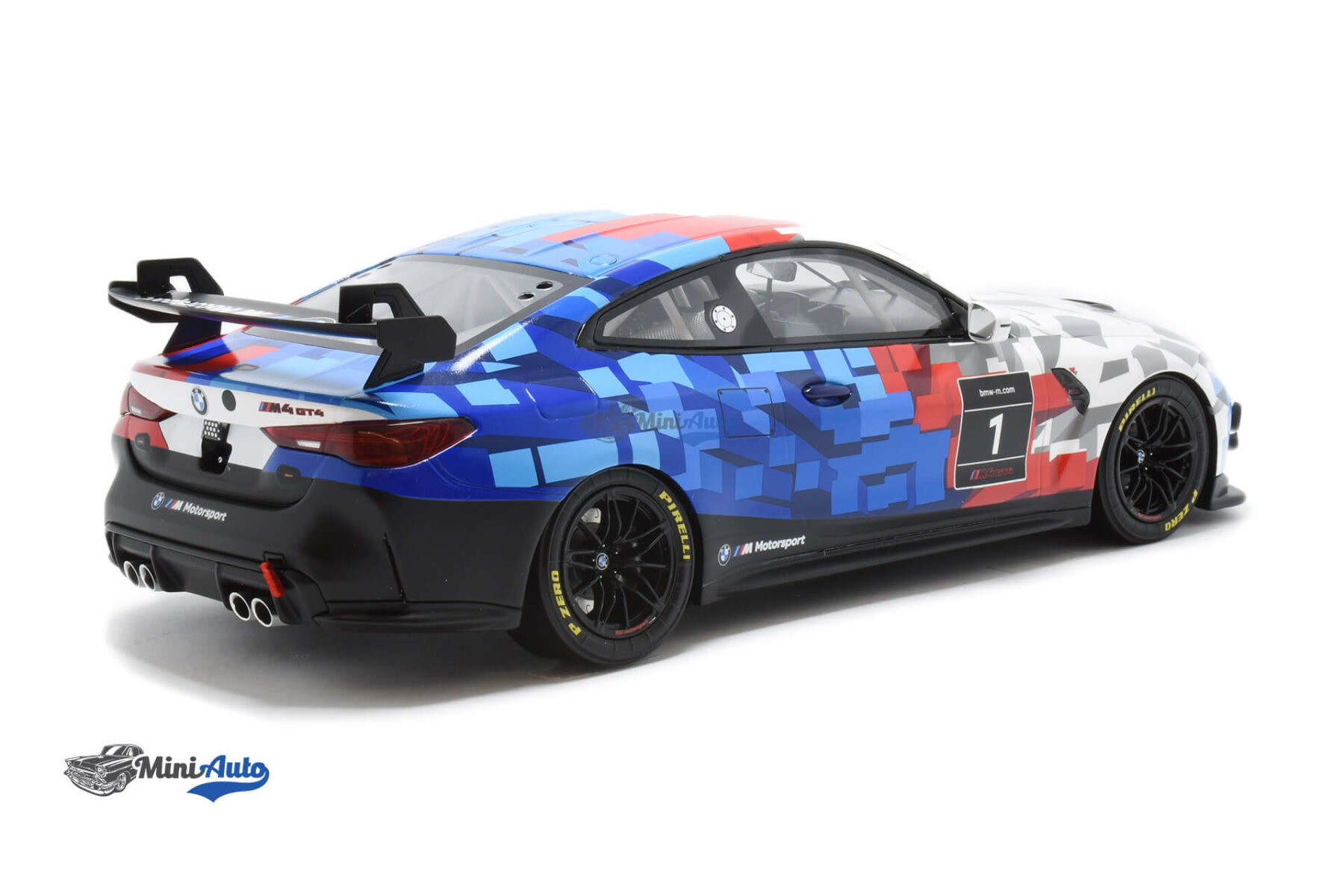 BMW M4 GT3 EVO N1 - 2024 - Blue/Black/Red/White - Image 2