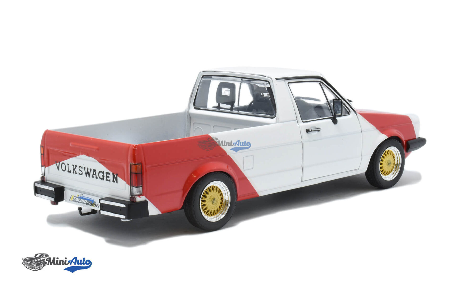 Volkswagen Caddy MKI Marlboro - 1982 - White/Red - Image 3