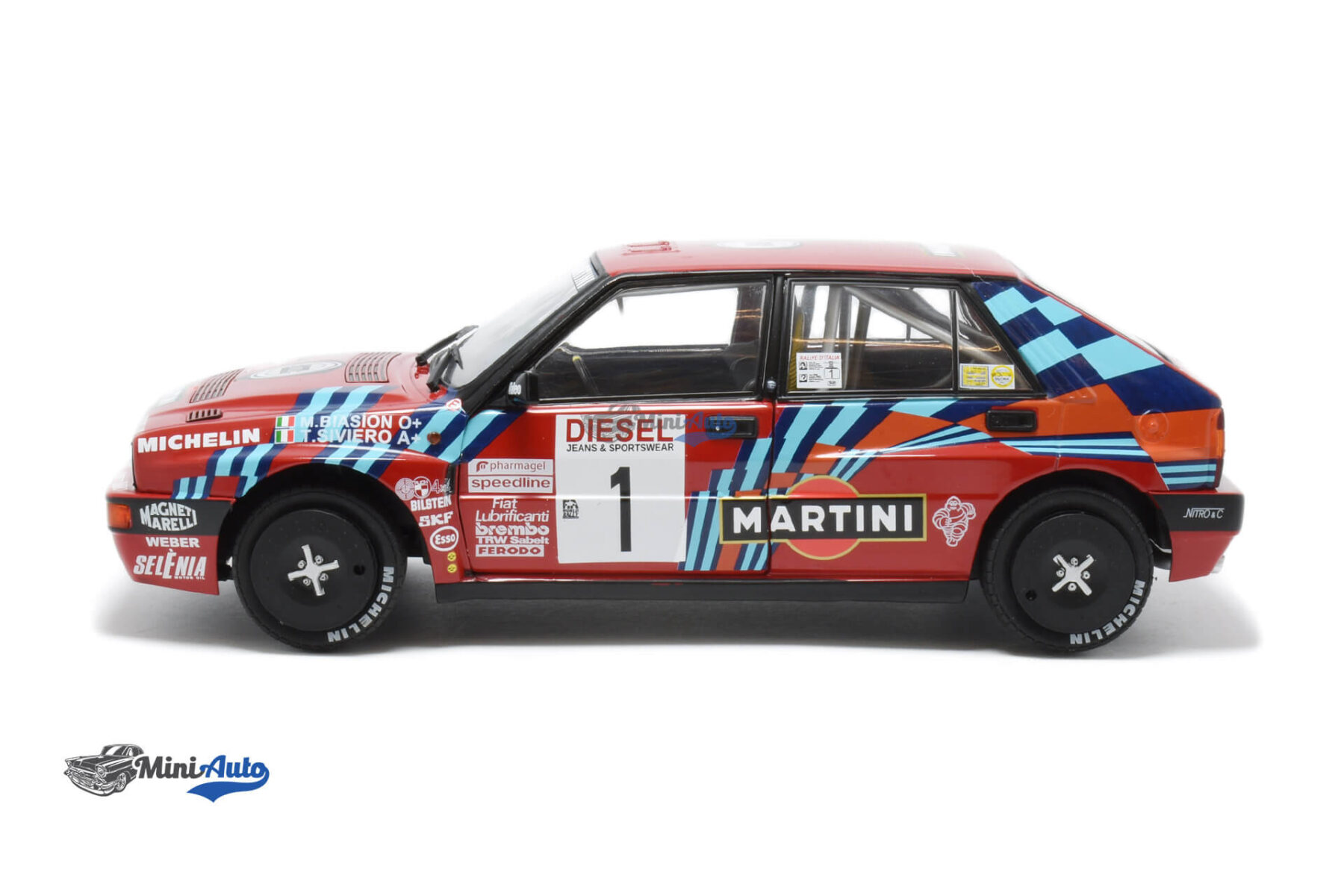 Lancia Delta HF Integrale N1 M. Biasion - 1989 - Red - Image 5