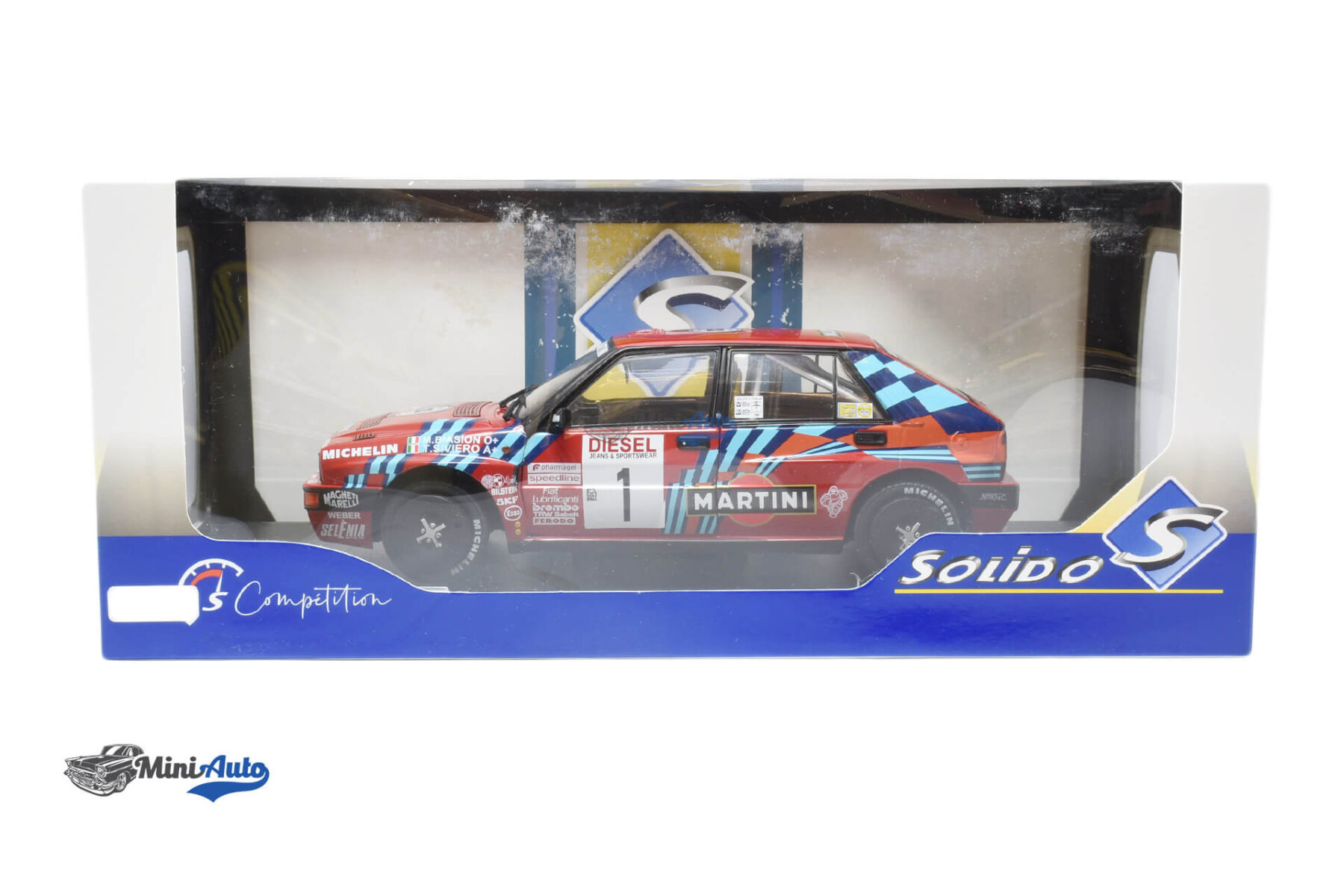 Lancia Delta HF Integrale N1 M. Biasion - 1989 - Red - Image 6