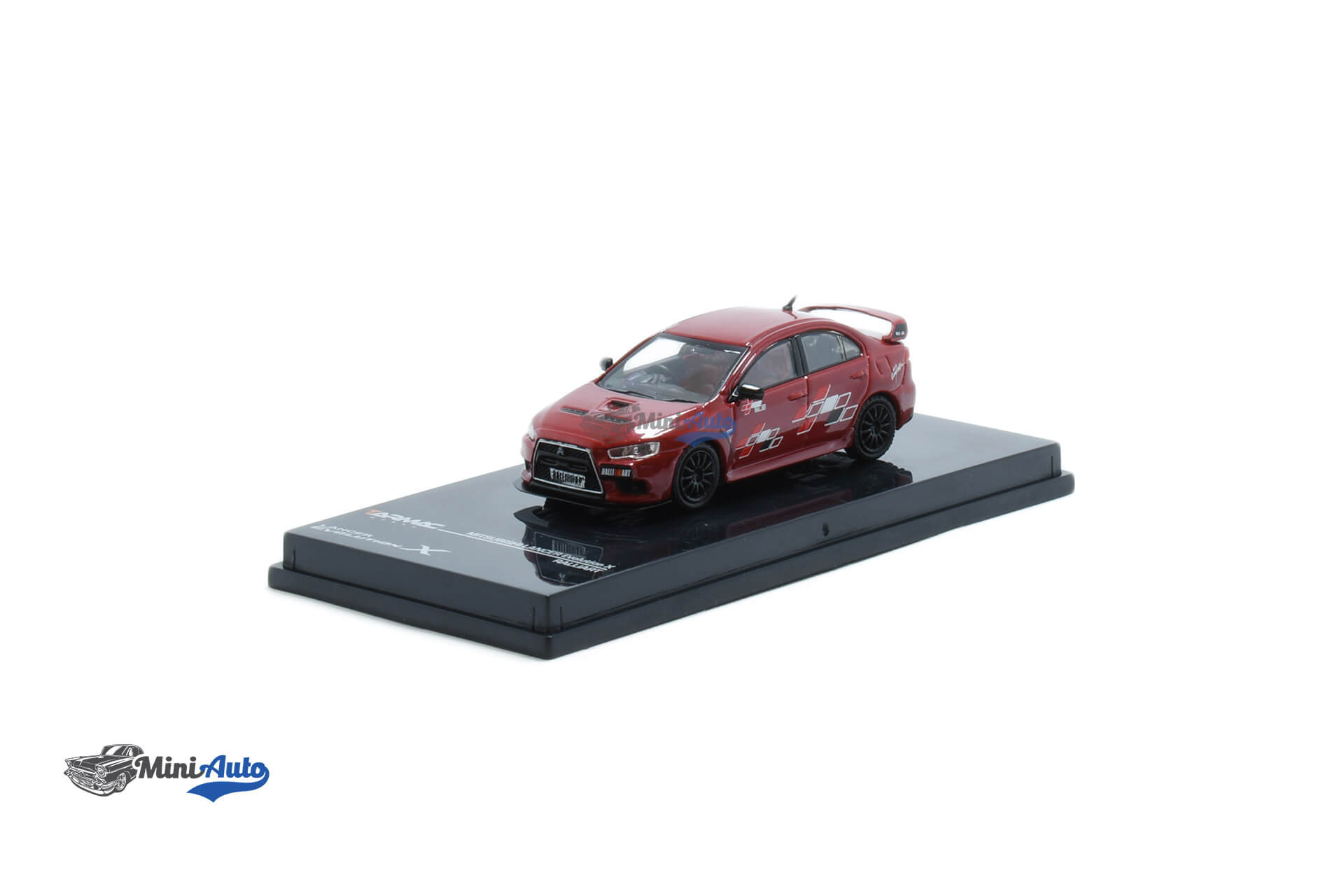 TC-T64-004RER---Mitsubishi-Evo-X-RallyArt---2015---Red_1 Mitsubishi Evo X RallyArt - 2015 - Red - Image 1
