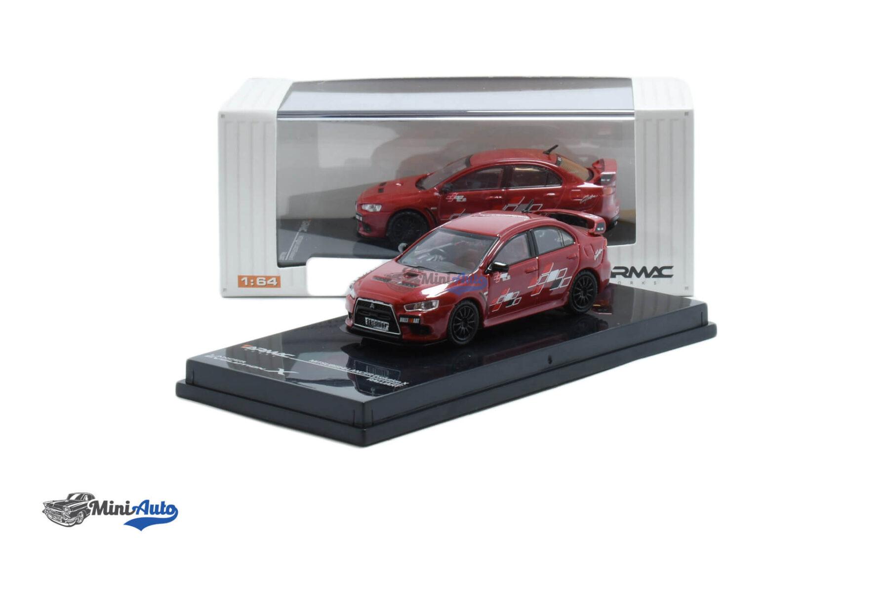 Mitsubishi Evo X RallyArt - 2015 - Red - Image 4